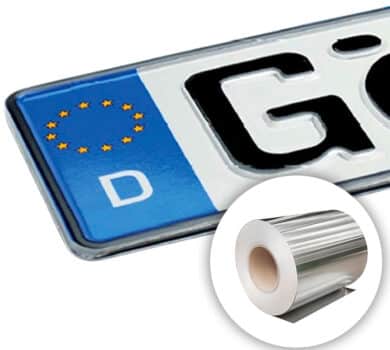 Painted Aluminium Coil For Car License Plate