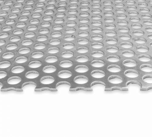 Perforated aluminum sheet
