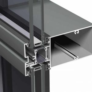wall system aluminum frame aluminium profiles
