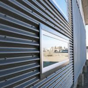 corrugated aluminum wall panels